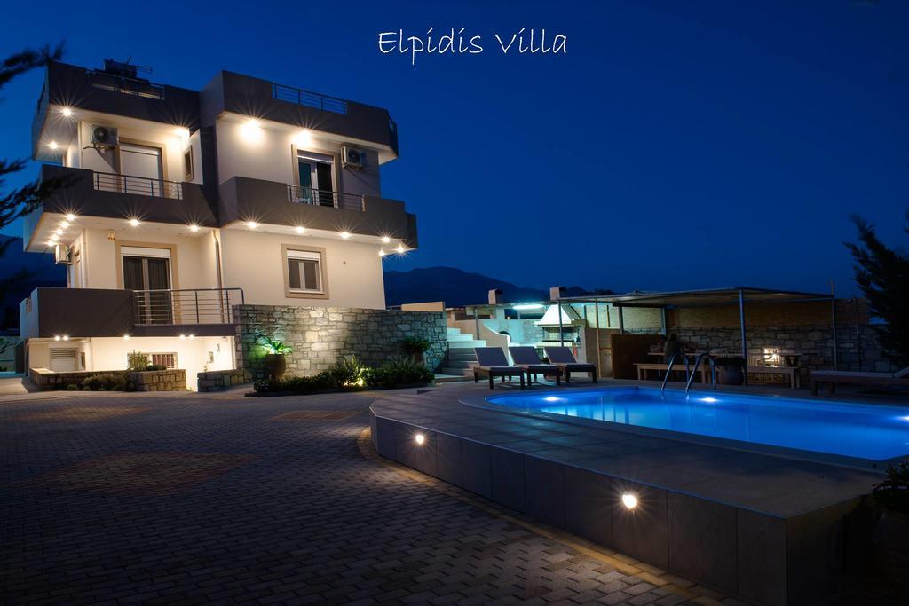 Elpidis Villa คอคคิโนส เปียร์โกส ภายนอก รูปภาพ