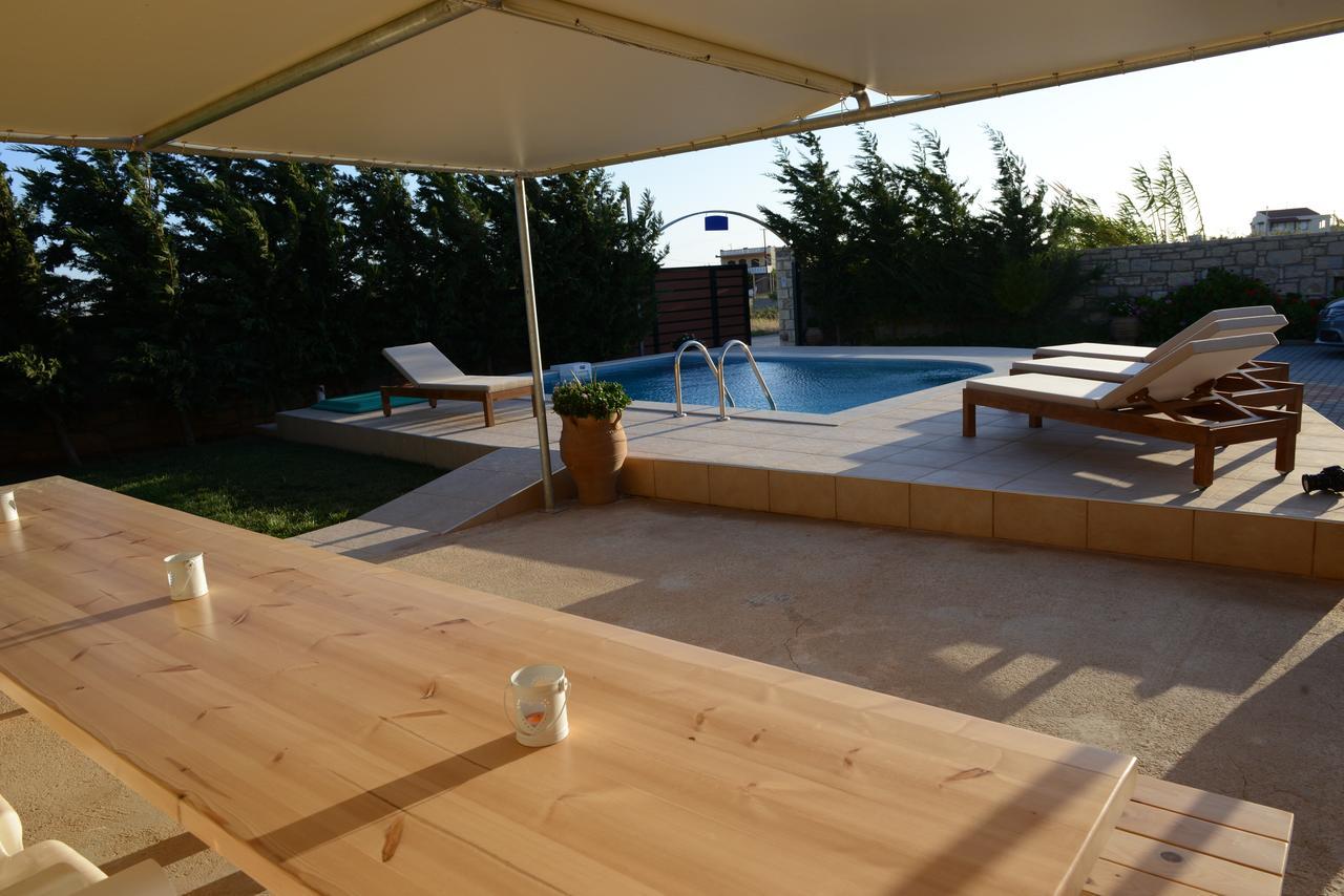 Elpidis Villa คอคคิโนส เปียร์โกส ภายนอก รูปภาพ